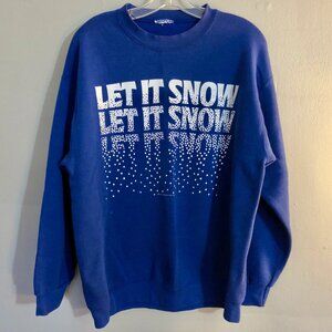 1990s Let It Snow Sweatshirt
